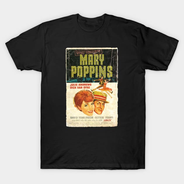 Mary poppins dancing T-Shirt by fatkahstore